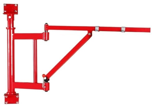 Support de grue murale + palan électrique, micro-étagère à bras pliant rotatif à double, palan électrique de levage 110 V/220 V, palan domestique à culbuteur (taille : support 200 kg + 220 V 12 m 145