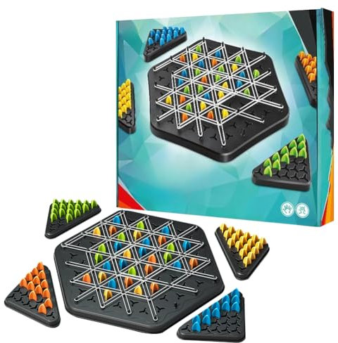 Chain Triangle Chess Game, Triangle Chess, Chain Chess Game, Interactive Game Triangle Chess Board Game For Kids Adult Family Party, Brain Teaser Puzzle Toy For Boys Girls Aged 3+ Years Or Adults