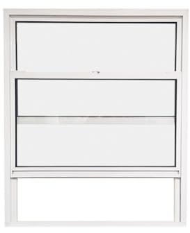 pujindu Schuppenfenster, Aluminiumlegierung-Fensterläden Mit Offenen Lamellen, Schiebeglas-Bildschirmpaneel Mit Aluminiumlegierung-Schieberahmen Für Cafés Zu Hause(Weiß,47.2x23.6in/120x60cm)