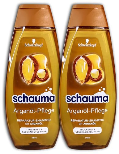2 er Pack Schauma Shampoo Arganöl-Pflege 2 x 400 ml