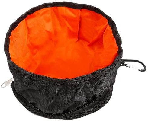 Cuencos de para Perros de Viaje – Cuencos Plegables para Mascotas con Cremallera – Cuenco de portátil para Perros Gatos, Plato de para Viajar, Acampar y Caminar
