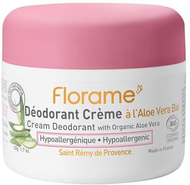 Florame Déodorant Crème à l'Aloe Vera Bio 50g