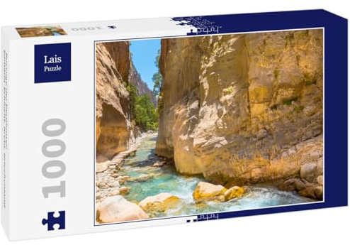 Lais Puzzle Passage der berühmten Samaria-Schlucht, Kreta, Griechenland 1000 Teile