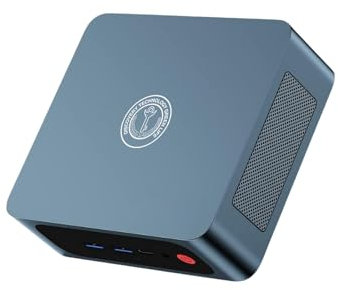 TRIGKEY 6 Core 12 Thread Mini Computer Desktop PC Ryzen 5 5500U（Up to 4.0GHz）16G DDR4+500G NVME SSD 15W TPD Micro PC | 7Core 1800MHz HD graphics | WIFI-6 | BT 5.2 | DP+ HDMI +Type-C