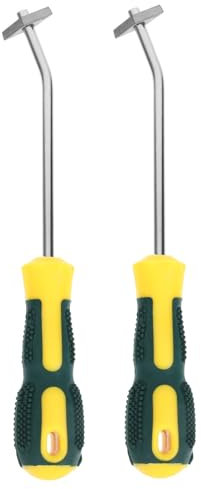 CORHAD 2pezzi Strumento Professionale Per Rimozione Fughe e Calafataggio Utensile Per Pulizia Piastrelle Design Ergonomico Con Punta Per Lavori Di Dettaglio e Piccole Riparazioni