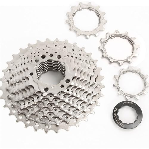 BIKETORIX 11 velocità Cassette 11-32T Adatto per Bicicletta Strada Bici da Strada 11 velocità Bicicletta Freewheel Cassette Sostituzione Pignone per Bicicletta Strada HG