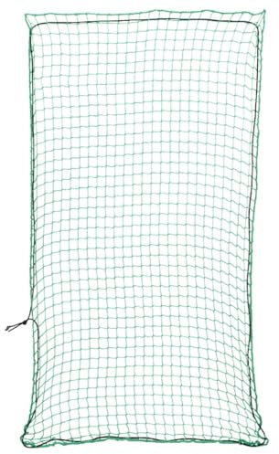 vidaXL Filet pour remorque avec Corde élastique Vert 7x3,5 m PP, Filet de Chargement, Filet de Chargement pour remorque, Couverture de remorque en Maille