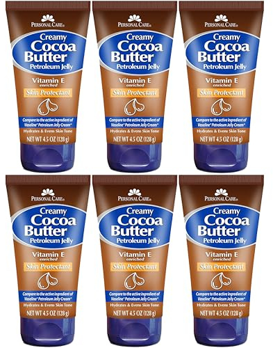 personal care Petroleum Jelly Vitamin E and Cocoa Butter Lotion, 4.5 Oz, Pack of 6