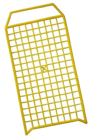 Generic Farbgitter Farbfilter Aus Netzgewebe, Gleichmäßige Farbverteilung, Professionelles Farbgitter Tablett Trennwand Handwerkzeug für Heimwerker, 4 Zoll