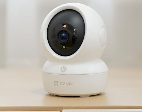 EZVIZ H6c Pro 4K Cámara de Seguridad Ingeligente WiFi 8MP USB-C Blanca
