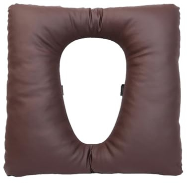FGHUF Anti-Dekubitus-Patienten-Kissen Mit Loch, PU Duschstuhl Sitzkissen Druckentlastungskissen Für Den Toilettensitz Waschbare Matte Für Toilettenstuhl Rollstühle