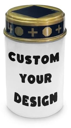 HUGS IDEA Luces de tumba personalizadas con foto, luces de cementerio personalizadas para tumba, luz solar personalizada para adornos de jardín al aire libre, decoración religiosa personalizada