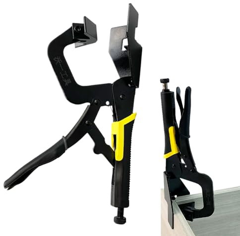 Serre-Joints d'Angle pour Menuiserie | Serre-Joints à Angle Droit pour Assemblage | Serrage Robust Réglable À Libération Rapide Pour Cadres Fenêtres Charpentier