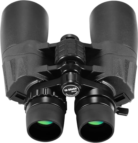 MLight 10-30x50 Zoom-Fernglas für Erwachsene, hochauflösendes Fernglas mit BAK4-Prisma, FMC-Vergütung, großem Sichtfeld, wasserdicht, Nachtsicht bei schwachem Licht für Vogelbeobachtung, Jagd, Outdoor