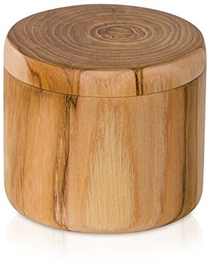 Möve Teak Wattebox aus Teakholz, Wood