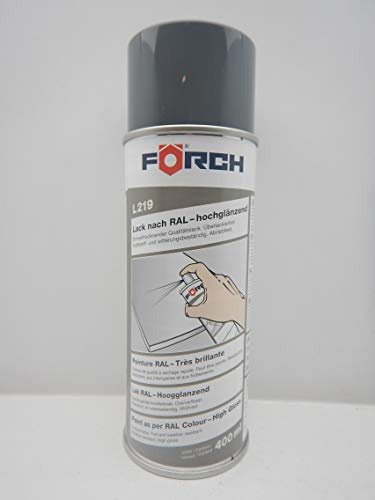 FORCH VERKEHRSGRAU B GRAU Silber RAL 7043 Lack LACKSPRAY Spray SPRAYDOSE 400ML (1)