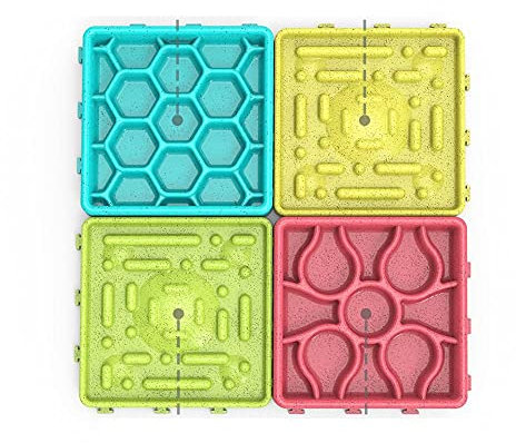 Gamelle pour Chien Personnalisé Bol pour Chiens Fournitures pour Animaux De Compagnie Ustensiles De Nourriture pour Animaux De Compagnie Ventouse Slow Food Bowl Choke Prevention Slow Food Dog Licking
