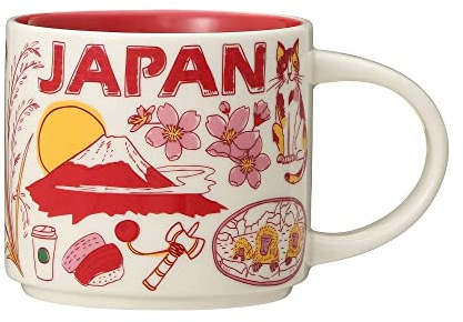 Starbucks Been There Series Japan 2021 Keramik-Kaffeebecher, 414 ml