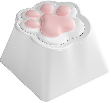 Christol 3D Katze Klaue Tastenkappen MX Struktur Tastenkappen ABS+Silikon OEM Profil Tasten Caps Anpassbare Personalisierte Katze Pfote KeyCaps