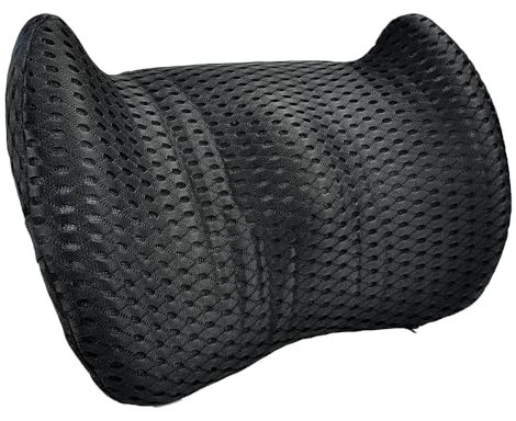 DTYGUIXE Lendenkissen Memory Foam Lendenwirbelstützkissen Auto Rückenkissen Ergonomisches Lendenwirbelkissen Stuhl Rückenstützkissen für Bürostühle, Computerstühle, Sofas, Autositze, Liegesessel