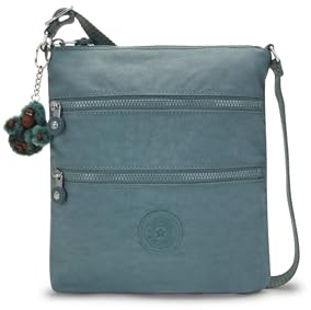 Kipling Women's Keiko Crossbody Mini Bag, Lightweight Adjustable Purse, Durable Shoulder Sling, Light Aloe Tonal, 8.25''L x 9''H x 0.75''D