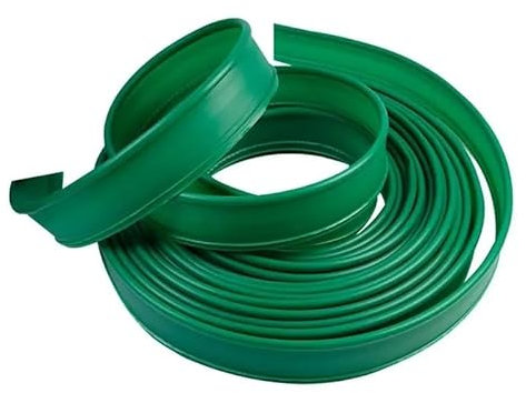 Rasenkanten, Rasenkanten-Rolle, 2 m, Kunststoffzaun, Rasenkantengürtel, Flexible Gartenwegbarriere, schützende Steintrennung.