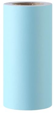 Crepundia Wallpaper Border, 5m * 5/10/12cm Selbstklebende PVC wasserdichte Sockelleiste Tapete Einfarbig Matte Wandbordüre Aufkleber Wohnzimmer Taillenlinie(Sky Blue,5cm)