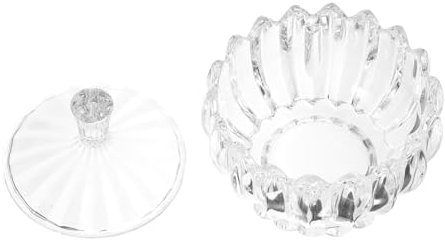 PRETYZOOM Vorratsdose Aus Glas Mit Verschlussdeckel Vorratsbehälter Für Trockene Lebensmittel Glasgefäß Mit Deckel Für Süßigkeiten Snacks Und Haushaltswaren