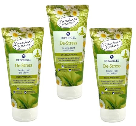 3er Pack. Dresdner Essenz Duschgel De-Stress 3x 200ml