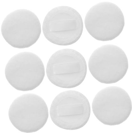 POPETPOP Borla De Maquillaje Redondeada De Terciopelo 12 Piezas Tamaño 45x7 Mm Para Niñas Uso Facial Accesorio Cosmético Para Polvos Sueltos