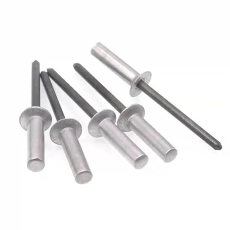 50 remaches ciegos de aluminio con cabeza avellanada y extremo cerrado GB12616 lingli(M4x13)