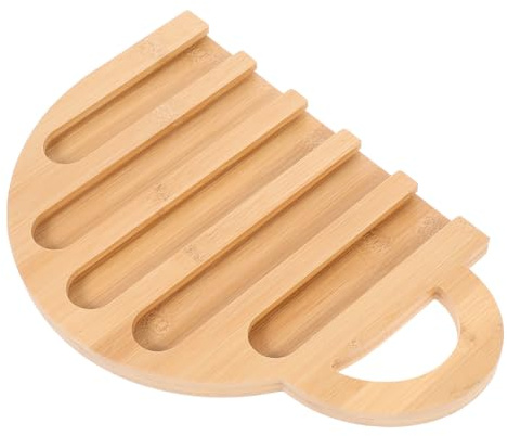 NUOBESTY Support de Rangement pour Capsules de Café en Bois, Porte-capsules Vertical, 1 Pièce, Compatible Machines à Café Multi Capsules, Cuisine, Bureau et Présentation Commerciale