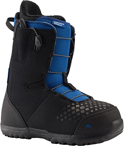 Burton Concord Smalls Snowboard Boots Kid's Sz 4 Black/Blue