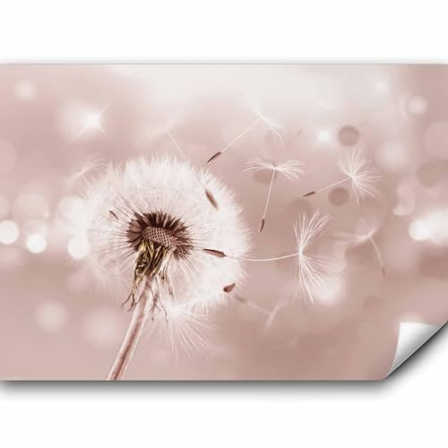 murando Fototapete Premium-Vlies Pusteblumen 300x210cm Foto Tapete Schlafzimmer Wohnzimmer Vliestapete XXL Wandtapete Motivtapeten Bildtapete 3d Effekt Wand Dekoration Flur Blumen Natur bokeh vintage