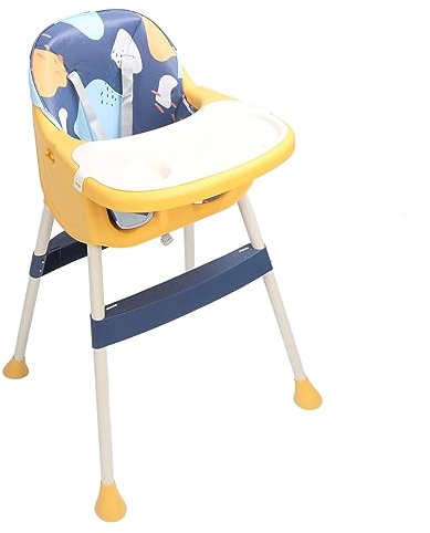 Seggiolone per Bambini, Regolabile, Multifunzionale, Antiscivolo, Dal Design Ergonomico, Facile da Pulire per i Bambini