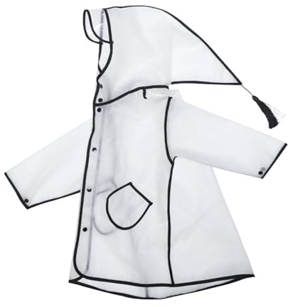 Rain Wear Toddler Baby Waterproof Coats Boys Girls Transparent Suit Poncho Trousers Child Reusable Hooded Ponchos Clear Raincoat Hat Cape Protective Cover Umbrellas Sailing Jacket
