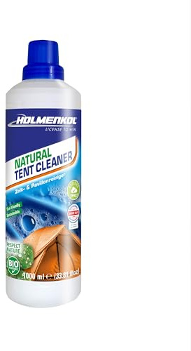 Holmenkol Natural Tent Cleaner 1L - Biologisch abbaubarer Zeltreiniger & Spezialreiniger für Outdoor-Ausrüstung, Reinigt Zelte, Planen, Markisen, Sonnensegel & Rucksäcke