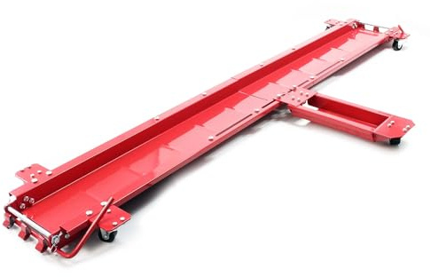 Peana de aparcamiento para mover motos hasta 570 kg plataforma portamoto carril de maniobras