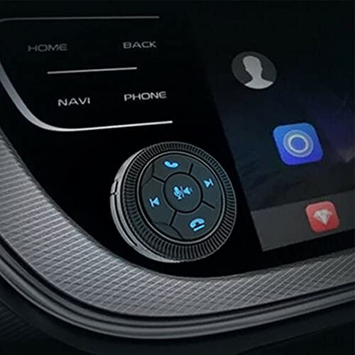 SPORTARC Pulsante Media Telecomando, Universale Auto Volante GPS Wireless Smart Button Key Volume Telecomando