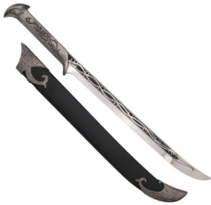 LOTR - Schwert von Thranduil - Mittelerde - Düsterwald- Elfenkönig - Wanddeko - 71 cm - Tischdeko - Filmschwert