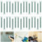 100 Pcs Mixing Tube, 84mm Mixing Nozzle Syringe Epoxy Mixing Nozzle Tip AB Mixing Tube F6-16 Epoxy Mixing Nozzle Static Mixer Plastic Resin Mixing Tip for 50ml and 37ml Duo Pack Epoxies
