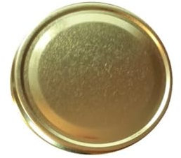 Gold Twist Off Jam Jar Lids, 82mm Diameter, 15mm Deep, Pack of 10 Make sure they are correct lids size before purchase!