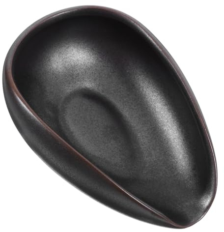 Cabilock Accesorios de café, cuenco de cerámica para granos de café, cuchara para granos de café, cuchara para café en polvo, taza dosificadora de café, cuchara de té chino, taza dosificadora, bandeja