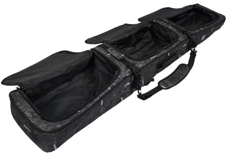 LCQSYE Snowboard Bag Snowboard-Tasche mit Rollen, Koffer, Snowboard-Zubehör, Ski-Aufbewahrungstasche Skitasche(156cmx32cmx18cm)