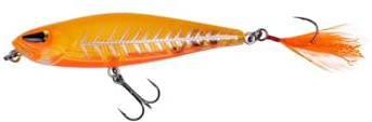 ZECK - Oberflächen-Stickbait ideal für Barschangler - Jonny Walker | 5,8 cm | Surface F - Lemon Flash (BA)