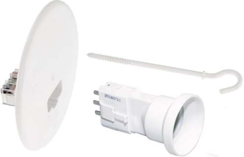 Eur'Ohm - Kit Couvercle DCL diam. 120mm + Piton 100mm + Douille DCL E27