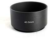 NGHSDO Paraluce 2 PCS 37mm 39mm 40.5mm 43mm 46mm Metallo Lungo PARALUCE Paraluce per Fotocamera (Caliber : 40.5mm)