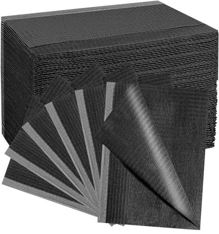125 Pcs Dental Bibs Disposable for Patient, 13x18, 3 Ply Waterproof Piercing Tattoo Paper Napkin Tissue Bib for Dental Clinic, Tattoo Station and Salon