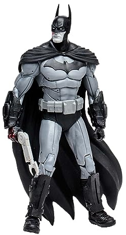 DC Gaming Build A Actionfigur Batman Gold Label (Batman: Arkham City) 18 cm | DC Multiverse Gaming Actionfigur BAF Solomun Grundy Exclusive - Batman B&W Gold Label