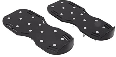 Haofy Manual Lawn Aerator Shoes, Lawn Spike Shoes Soil Aeration Spike Shoes Garden Lawn Aerator Scarifier Shoes for Your Lawn Yard